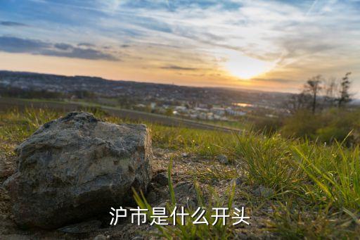 滬市是什么開頭