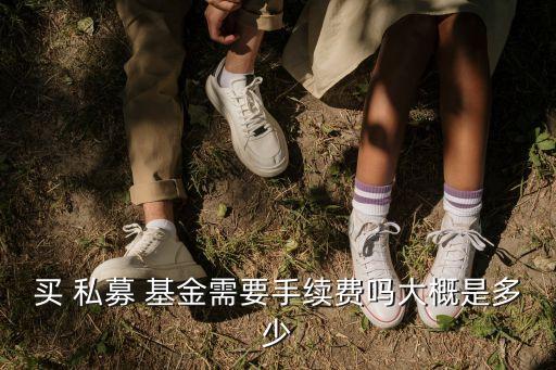 買 私募 基金需要手續(xù)費嗎大概是多少