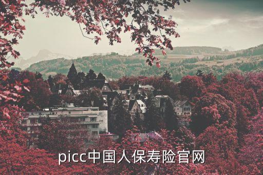 picc中國人保壽險(xiǎn)官網(wǎng)