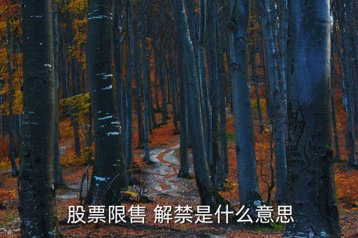 什么叫解禁股票,股票解禁對股民是好是壞