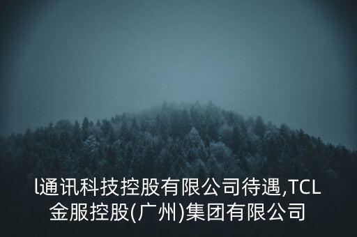 tcl通訊科技控股有限公司待遇,TCL金服控股(廣州)集團(tuán)有限公司
