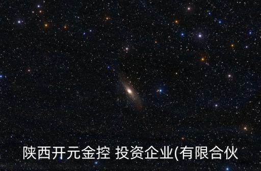 陜西開(kāi)元金控 投資企業(yè)(有限合伙