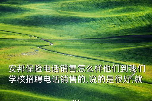 安邦保險公司銀保工作怎么樣,保險公司銀保是什么工作