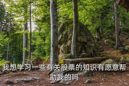 我想學習一些有關(guān)股票的知識有愿意幫助我的嗎
