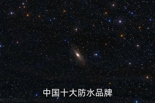 中國(guó)十大防水品牌