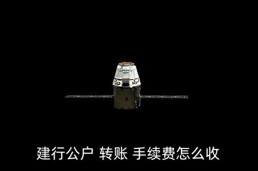 建行公戶 轉(zhuǎn)賬 手續(xù)費怎么收