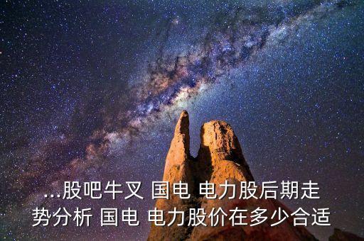 國電電力股票線圖