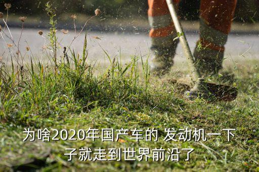 為啥2020年國(guó)產(chǎn)車(chē)的 發(fā)動(dòng)機(jī)一下子就走到世界前沿了