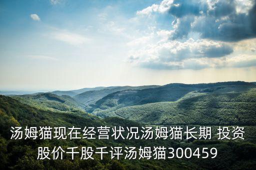 湯姆貓現(xiàn)在經(jīng)營狀況湯姆貓長期 投資股價千股千評湯姆貓300459