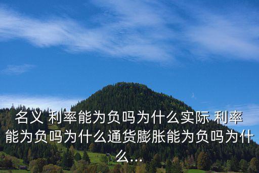 瑞士銀行負利率