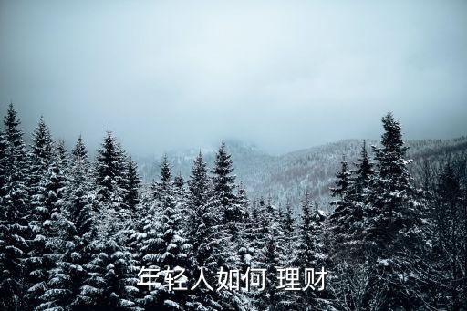年輕人如何 理財