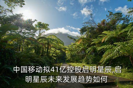  中國移動(dòng)擬41億控股啟明星辰,啟明星辰未來發(fā)展趨勢如何