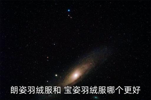 朗姿羽絨服和 寶姿羽絨服哪個(gè)更好