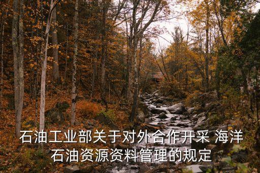 中國海洋石油年報