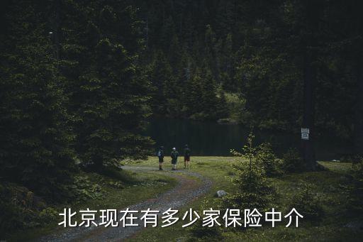 北京現(xiàn)在有多少家保險(xiǎn)中介