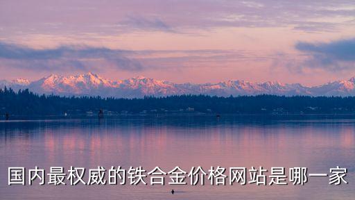 國內(nèi)最權(quán)威的鐵合金價格網(wǎng)站是哪一家