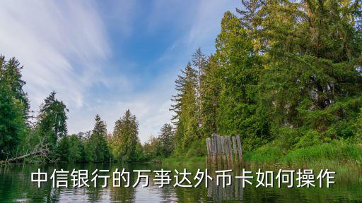 存美金在中信銀行