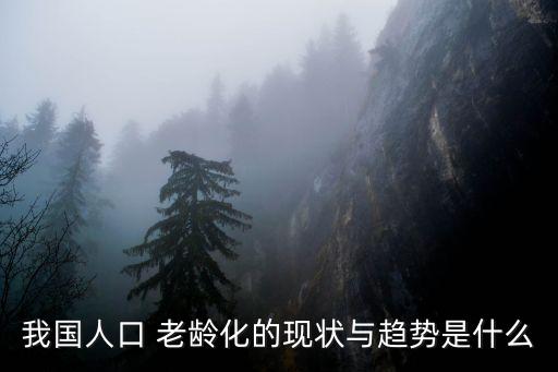 我國(guó)人口 老齡化的現(xiàn)狀與趨勢(shì)是什么