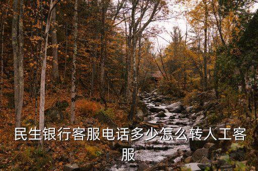  民生銀行客服電話多少怎么轉(zhuǎn)人工客服