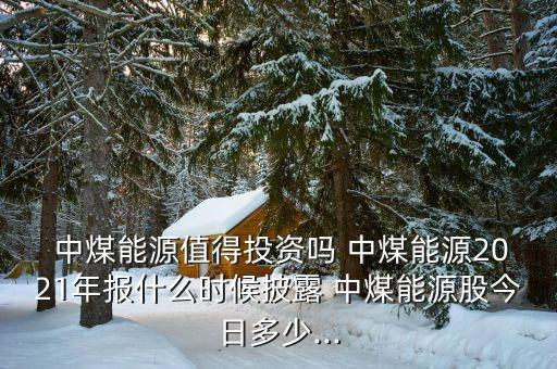  中煤能源值得投資嗎 中煤能源2021年報(bào)什么時(shí)候披露 中煤能源股今日多少...