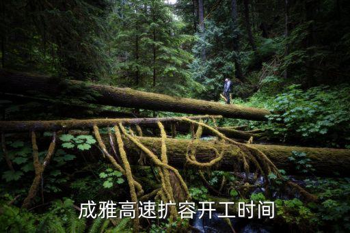  成雅高速擴(kuò)容開工時(shí)間