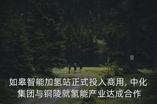 如皋智能加氫站正式投入商用, 中化 集團與銅陵就氫能產業(yè)達成合作