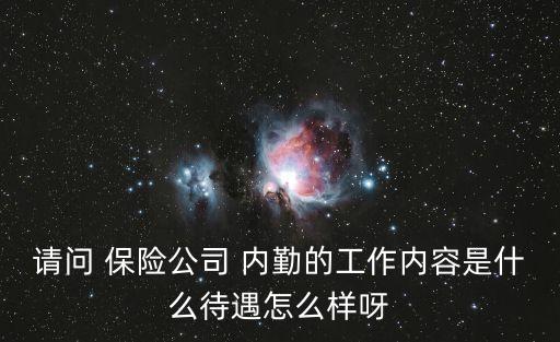 保險(xiǎn)公司售后內(nèi)勤