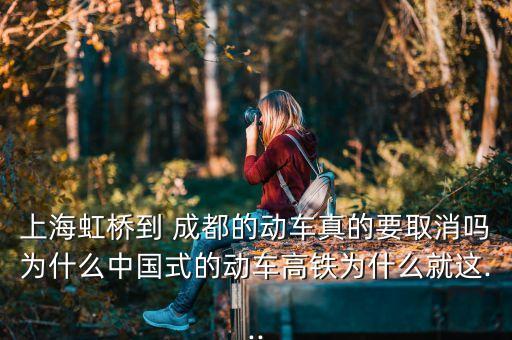 上海虹橋到 成都的動(dòng)車真的要取消嗎為什么中國(guó)式的動(dòng)車高鐵為什么就這...