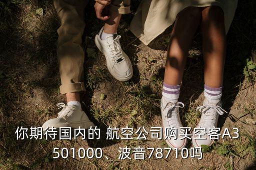 你期待國內(nèi)的 航空公司購買空客A3501000、波音78710嗎