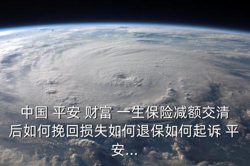 中國平安財(cái)富一生,2022中國平安財(cái)富節(jié)