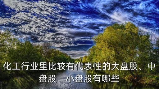 化工行業(yè)里比較有代表性的大盤股、中盤股、小盤股有哪些