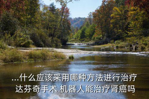 ...什么應(yīng)該采用哪種方法進(jìn)行治療 達(dá)芬奇手術(shù) 機(jī)器人能治療腎癌嗎