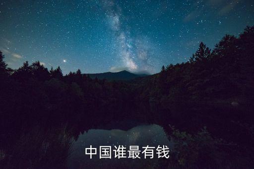 中國(guó)誰(shuí)最有錢(qián)