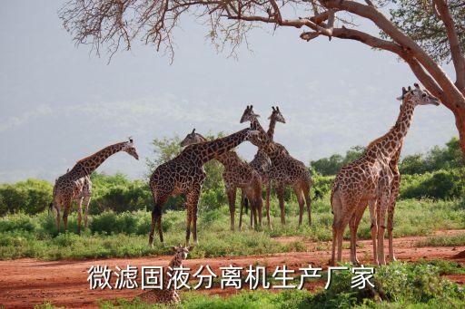 微濾固液分離機生產(chǎn)廠家