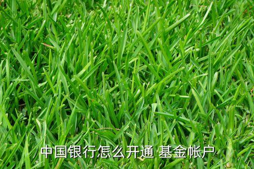 基金如何開戶,基金在手機上怎么開戶