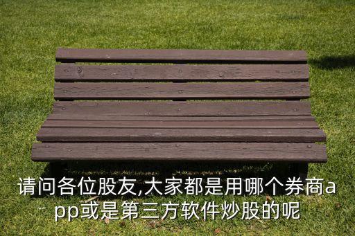 請問各位股友,大家都是用哪個(gè)券商app或是第三方軟件炒股的呢