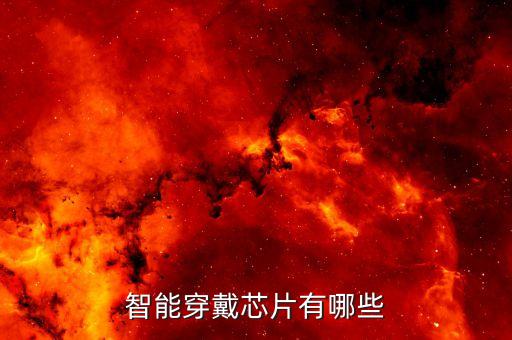 智能穿戴芯片有哪些