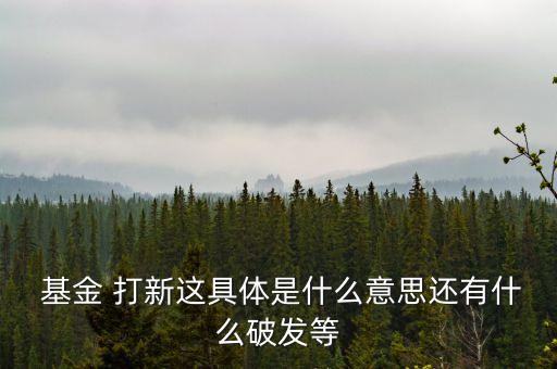 保險(xiǎn)打新基金,打新基金在哪里買(mǎi)
