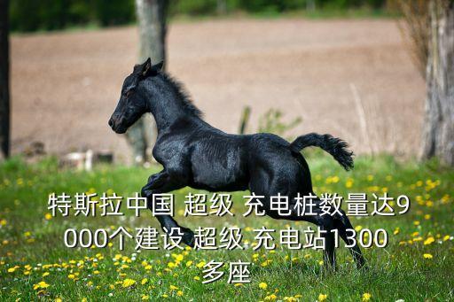  特斯拉中國 超級 充電樁數(shù)量達9000個建設 超級 充電站1300多座