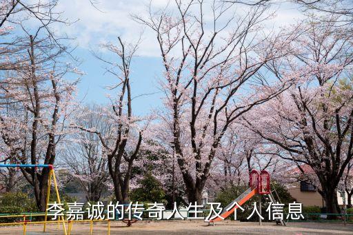 李嘉誠的傳奇人生及個(gè)人信息