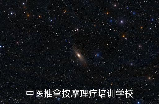 中醫(yī)推拿按摩理療培訓學校