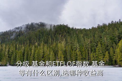 etf比分級基金交易手續(xù)費(fèi)那個(gè)貴,ETF基金交易手續(xù)費(fèi)有哪些?
