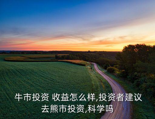  牛市投資 收益怎么樣,投資者建議去熊市投資,科學嗎
