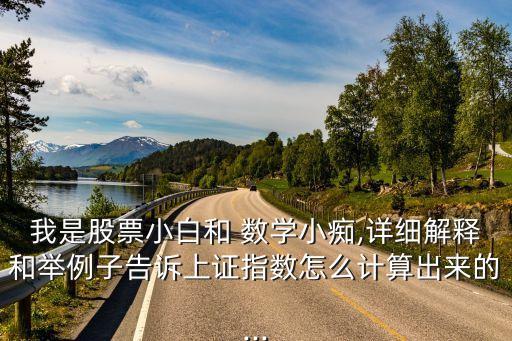 我是股票小白和 數(shù)學(xué)小癡,詳細解釋和舉例子告訴上證指數(shù)怎么計算出來的...