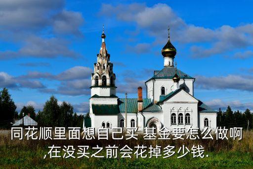 同花順里面想自己買(mǎi) 基金要怎么做啊,在沒(méi)買(mǎi)之前會(huì)花掉多少錢(qián).