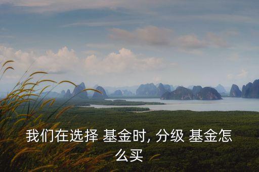 我們?cè)谶x擇 基金時(shí), 分級(jí) 基金怎么買