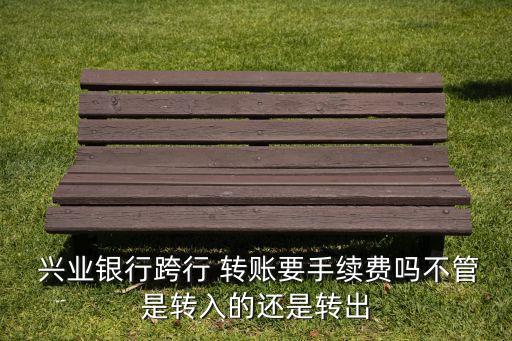  興業(yè)銀行跨行 轉(zhuǎn)賬要手續(xù)費嗎不管是轉(zhuǎn)入的還是轉(zhuǎn)出