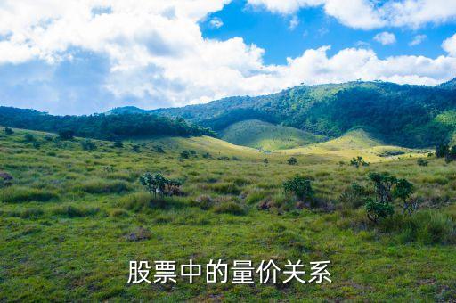 股票中的量價關系