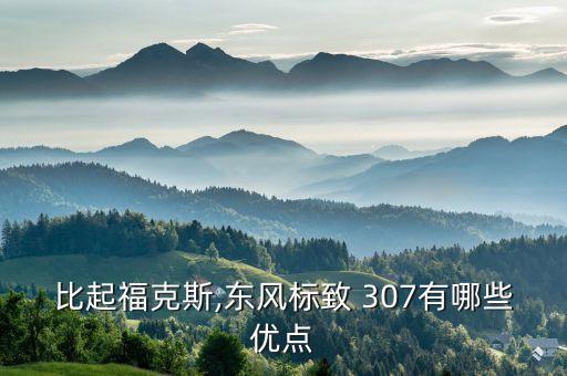 比起?？怂?東風(fēng)標(biāo)致 307有哪些優(yōu)點