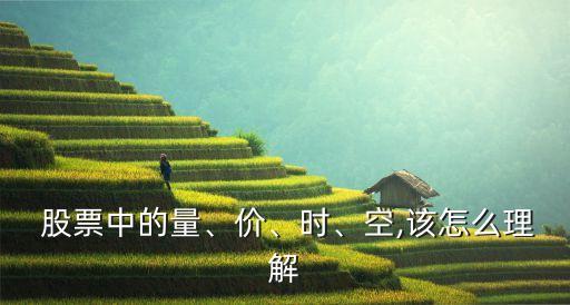  股票中的量、價、時、空,該怎么理解